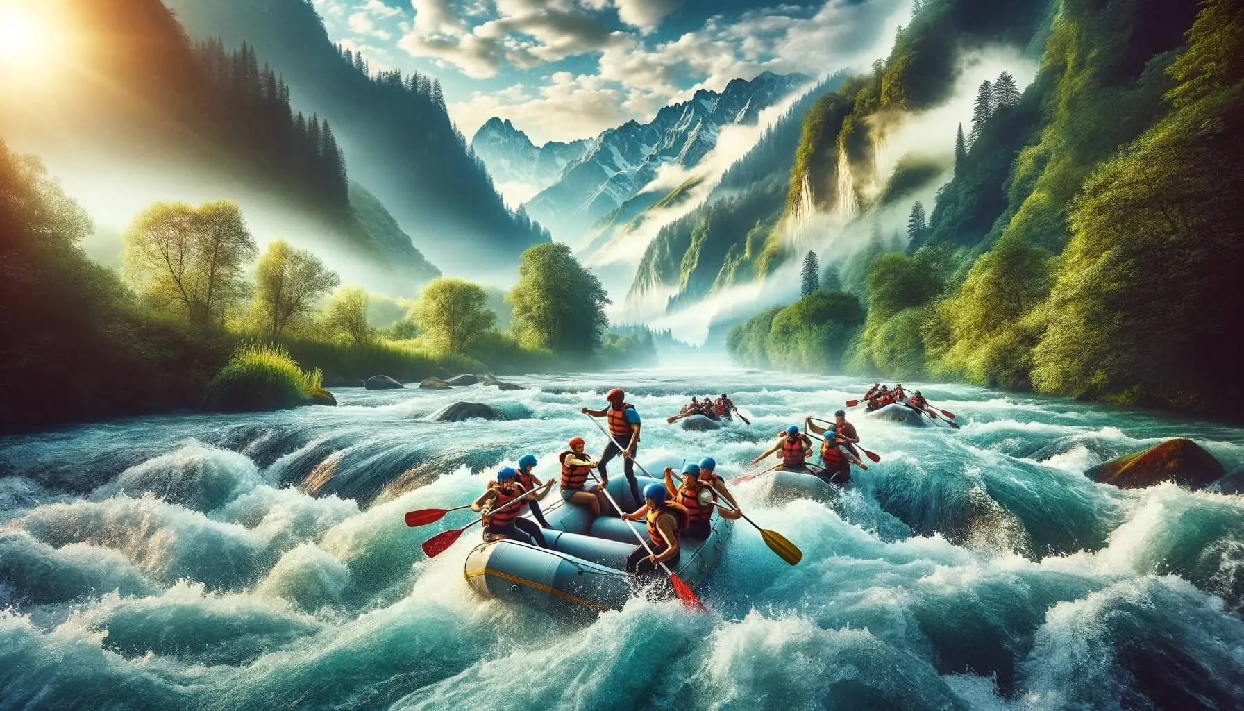 Rafting: tanácsok kezdőknek és haladóknak